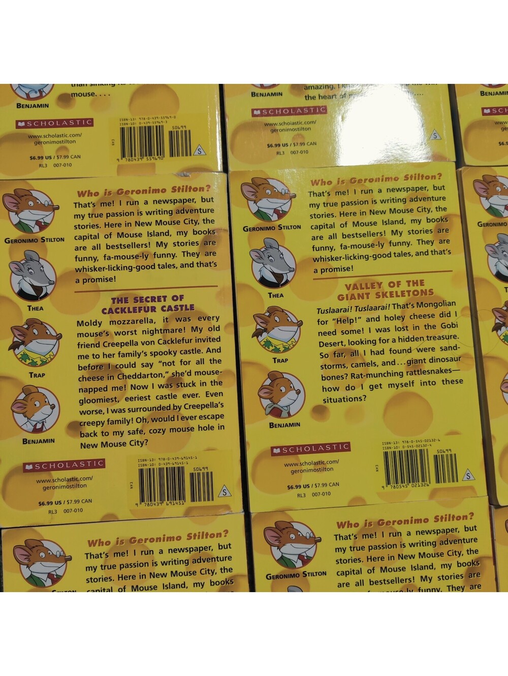 Lot of 20 Geronimo Stilton Paperback Books Scholastic Chapter Book Bundle - Picture 12 of 16